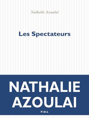 cover image of Les Spectateurs